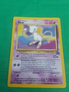 1995 mew pokemon card value.